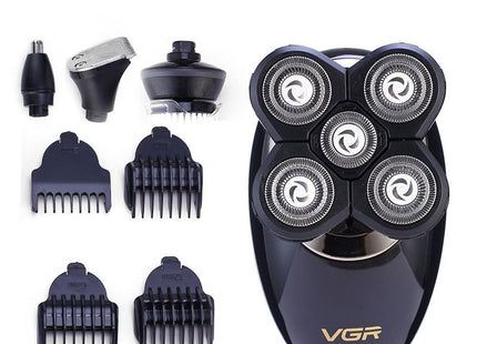 VGR Electric Beard Shaver Black - V-302 - SABER Center