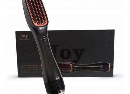 JOY Ceramic Hair Dryer & Styler - Black/Beige - SABER Center