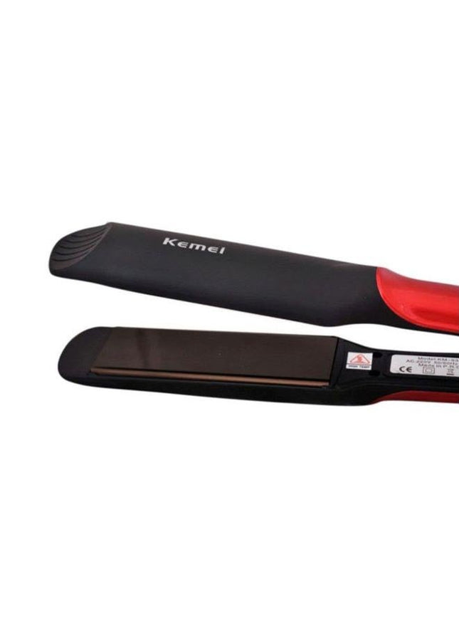 Kemei Adjustable Flat Iron Hair Straightener, Multicolor - KM-531 - SABER Center