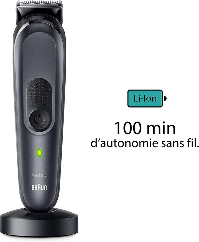 Braun Series 7 Electric Shaver Wet & Dry Black - MGK7491 - SABER Center