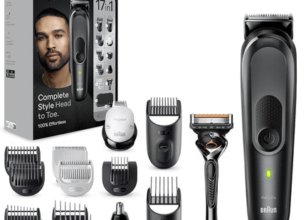 Braun Series 7 Electric Shaver Wet & Dry Black - MGK7491 - SABER Center