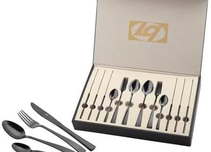 24-Piece Turkish Titanium-Plated Stainless Steel Cutlery Set - DA141C023-TBS - SABER Center