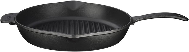 Lava Cast Iron Fry Pan, Round 31x42cm, Enamel Coated - SABER Center