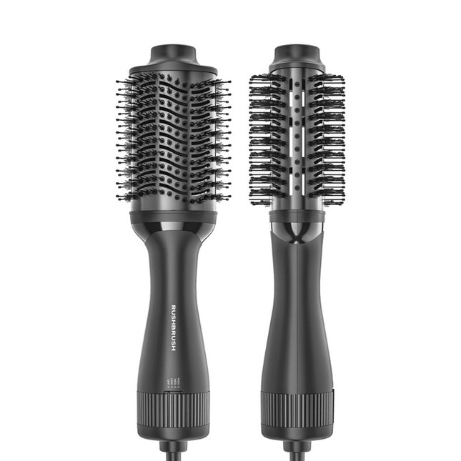 Rush Brush V1 Hair Straightening Brush 230 Celsius, Black - SABER Center
