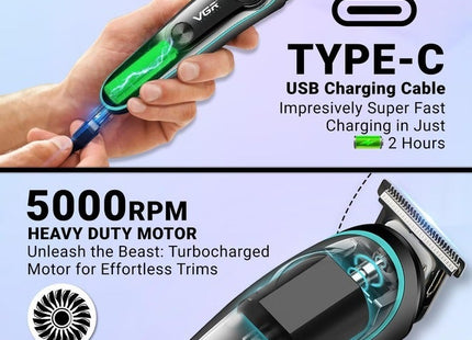 VGR Electric Shaver - V-075 - SABER Center