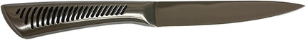 7-Piece Stainless Steel Chef Knife Set with Stand, Scissors & Sharpener - SABER Center