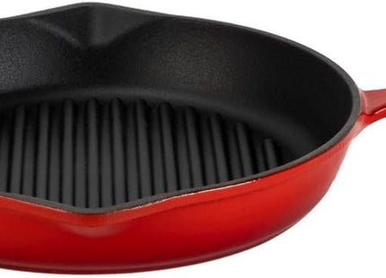 Lava Cast Iron Fry Pan, Round 31x42cm, Enamel Coated - SABER Center