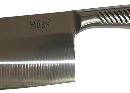 7-Piece Stainless Steel Chef Knife Set with Stand, Scissors & Sharpener - SABER Center
