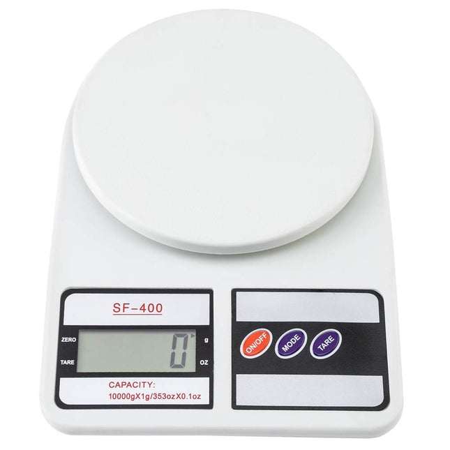 OVA Portal Digital Kitchen Scale, 10kg, White - SABER Center