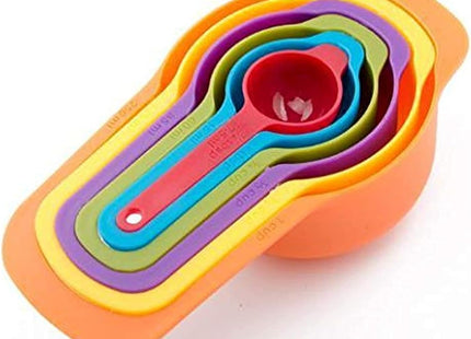 Measuring Cups & Spoons Set, 6-Piece - SABER Center