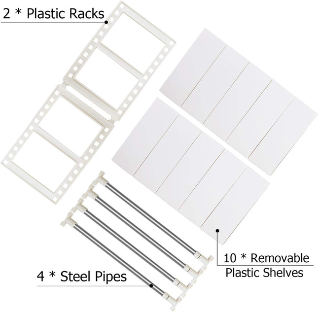 OBOR Expandable 2-Tier Under-Sink Organizer Shelf - SABER Center