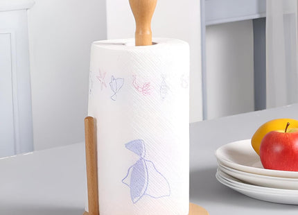 Wooden Paper Towel Holder - SABER Center