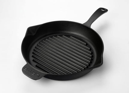 Lava Cast Iron Fry Pan, Round 31x42cm, Enamel Coated - SABER Center
