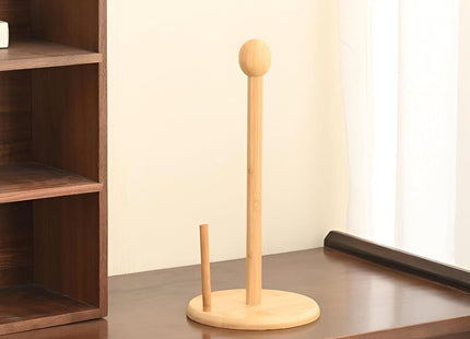 Wooden Paper Towel Holder - SABER Center