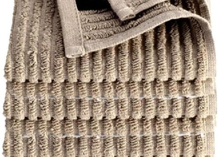 Signoola Cotton Towel Set of 4, Black Stripe, 30x30cm - SABER Center