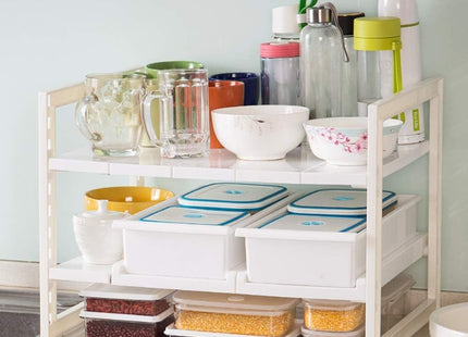 OBOR Expandable 2-Tier Under-Sink Organizer Shelf - SABER Center
