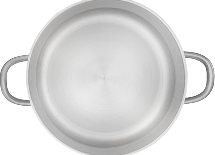 Zahran Classic Stainless Steel Stewpot Set, 10 Pieces with Lids, Silver - SABER Center
