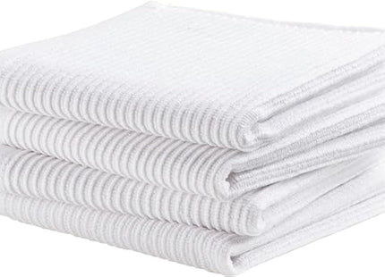 Signoola Cotton Towel Set of 4, Black Stripe, 30x30cm - SABER Center