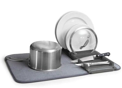 Foldable Countertop Dish Drain Mat & Tableware Storage Pad - SABER Center