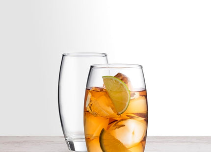 Pasabahce Barrel Long Drink Glasses Set of 6, 500cc - SABER Center