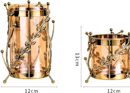 Wadi Misr 2-Piece Vase Set, 20x12cm & 13x12cm (No Flowers) - SABER Center