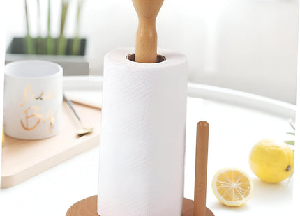 Wooden Paper Towel Holder - SABER Center