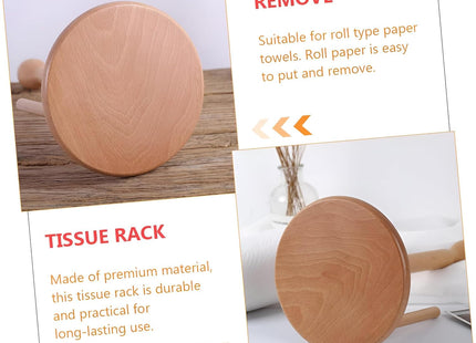 Wooden Paper Towel Holder - SABER Center