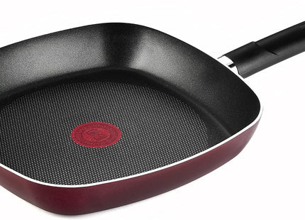 Tefal Armatal Grill Pan with Handle, 26cm, Dark Purple - 220718026 - SABER Center