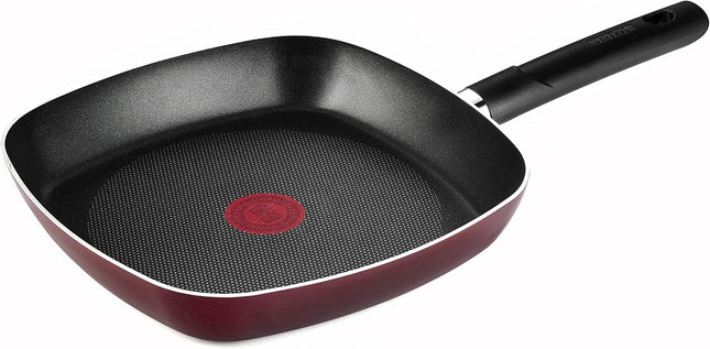 Tefal Armatal Grill Pan with Handle, 26cm, Dark Purple - 220718026 - SABER Center