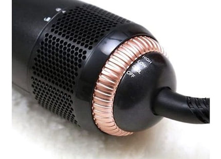 JOY Ceramic Hair Dryer & Styler - Black/Beige - SABER Center