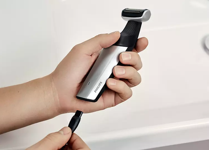 Philips Electric Shaver Wet & Dry Silver Black - BG5020-15 - SABER Center