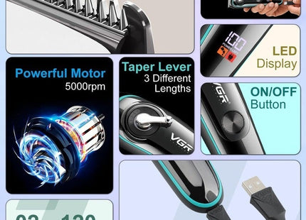 VGR Electric Shaver - V-075 - SABER Center