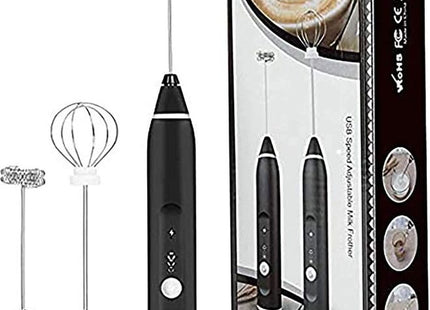 3-Piece Electric Milk Frother & Whisk Set - YN-888 - SABER Center