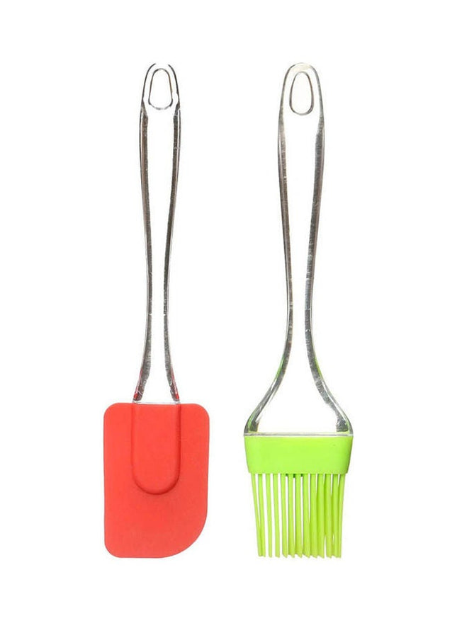 Silicone Brush & Spatula Set of 2 - SABER Center