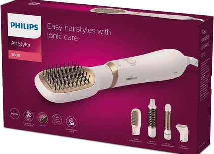 Philips 3000 Series Essential Care Hair Styler 800 Watt, Rose Gold - BHA310/00 - SABER Center