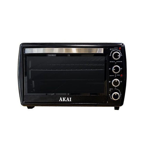 Akai Oven with Grill, 55 Liter 2200 Watt, Black - AK-55 - SABER Center