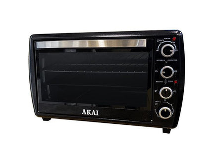 Akai Oven with Grill, 55 Liter 2200 Watt, Black - AK-55 - SABER Center