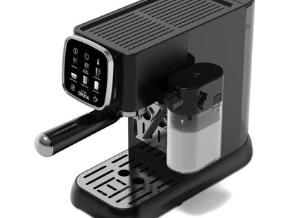 Arzum OKKA Solo M Espresso Machine, 1.1 Liter 2 Cups, Black Chrome - OK0032-0400 - SABER Center