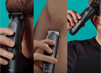 Braun Series 7 Electric Shaver Wet & Dry Black - MGK7491 - SABER Center