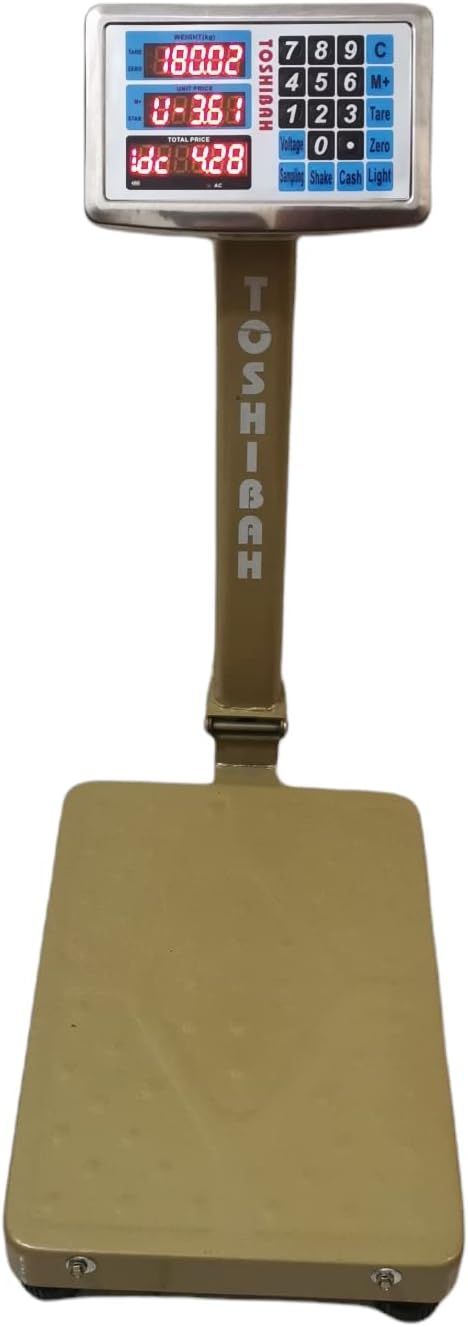Toshiba Digital Luggage Drum Scale, 200 Kilogram Beige - SABER Center