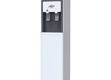 Bergen Hot & Cold Top Loading Water Dispenser, 2 Tabs White Gray - BY509 - SABER Center