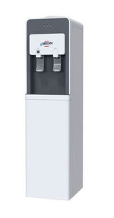 Bergen Hot & Cold Top Loading Water Dispenser, 2 Tabs White Gray - BY509 - SABER Center