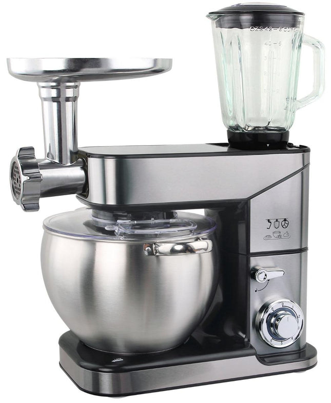 Black And White Stand Mixer 10 Liter Silver - SC623C - SABER Center