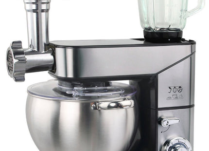 Black And White Stand Mixer 10 Liter Silver - SC623C - SABER Center