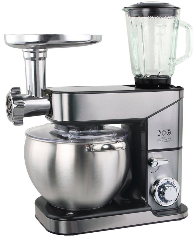 Black And White Stand Mixer 10 Liter Silver - SC623C - SABER Center