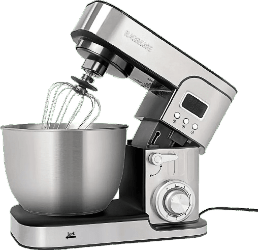 Black And White Stand Mixer 12.5 Liter Silver - SV-1222 - SABER Center