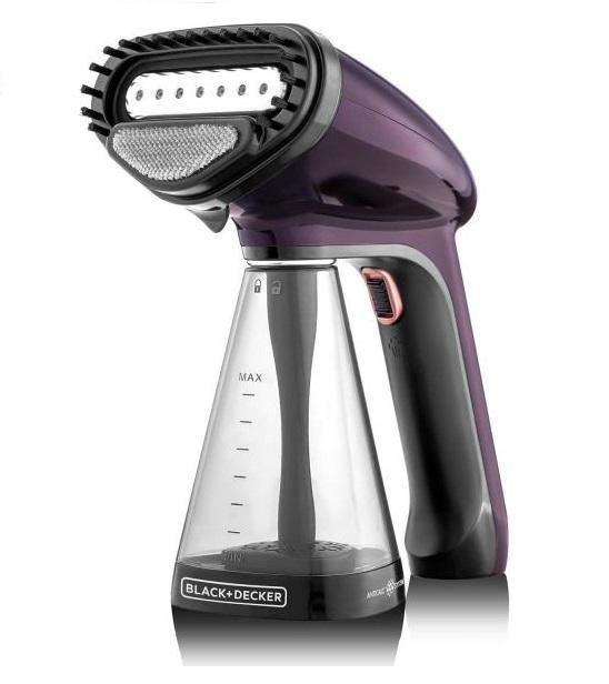 Black + Decker Electricity Handheld Iron, 1500 Watt Purple - HST1500-B5 - SABER Center