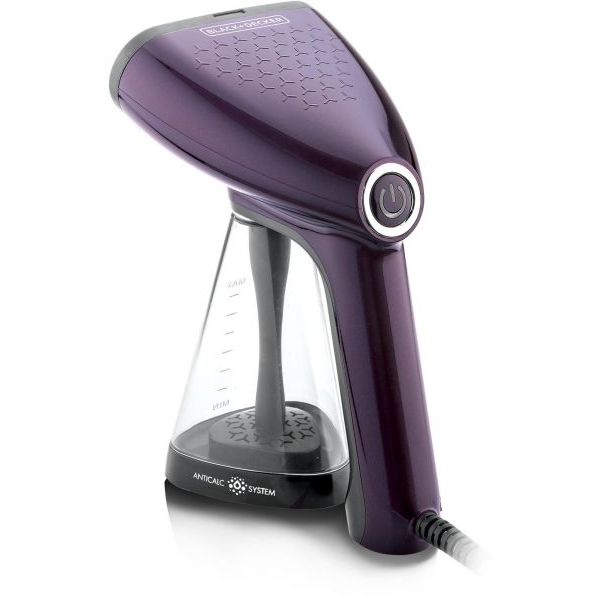 Black + Decker Electricity Handheld Iron, 1500 Watt Purple - HST1500-B5 - SABER Center