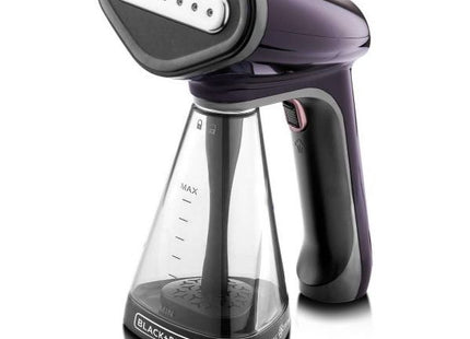 Black + Decker Electricity Handheld Iron, 1500 Watt Purple - HST1500-B5 - SABER Center