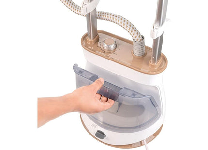 Black + Decker Garment Steamer, 1.5 Liter, 2400 Watt, White - GST2400-B5 - SABER Center